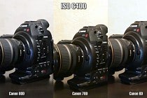 Canon 80D: тест светочувствительности на высоких ISO по сравнению с Canon 70D и Canon 6D.