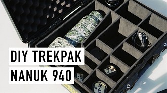 Самодельные разделительные перегородки для чемодана Nanuk 940