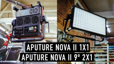 Обзор и измерения Aputure Nova II 9 degrees и Nova II 1x1. В чем отличия от Aputure Nova II 2x1