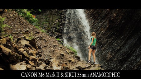 Примеры видео нового аноморфного объектива Sirui 35 mm Anamorphic с камерой Canon M6 Mark II