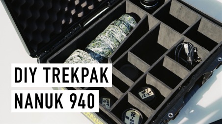 Самодельные разделительные перегородки для чемодана Nanuk 940