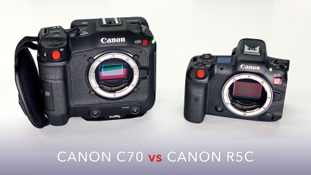 Глобальное сравнение Canon R5C и Canon C70!