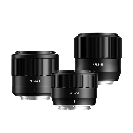 TTArtisan AF Trio Lens SET (23mm/35mm/56mm F1.8)