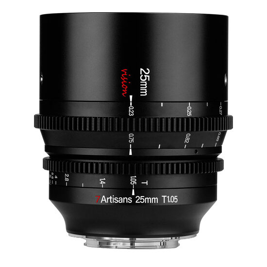 7Artisans Vision 25mm T1.05