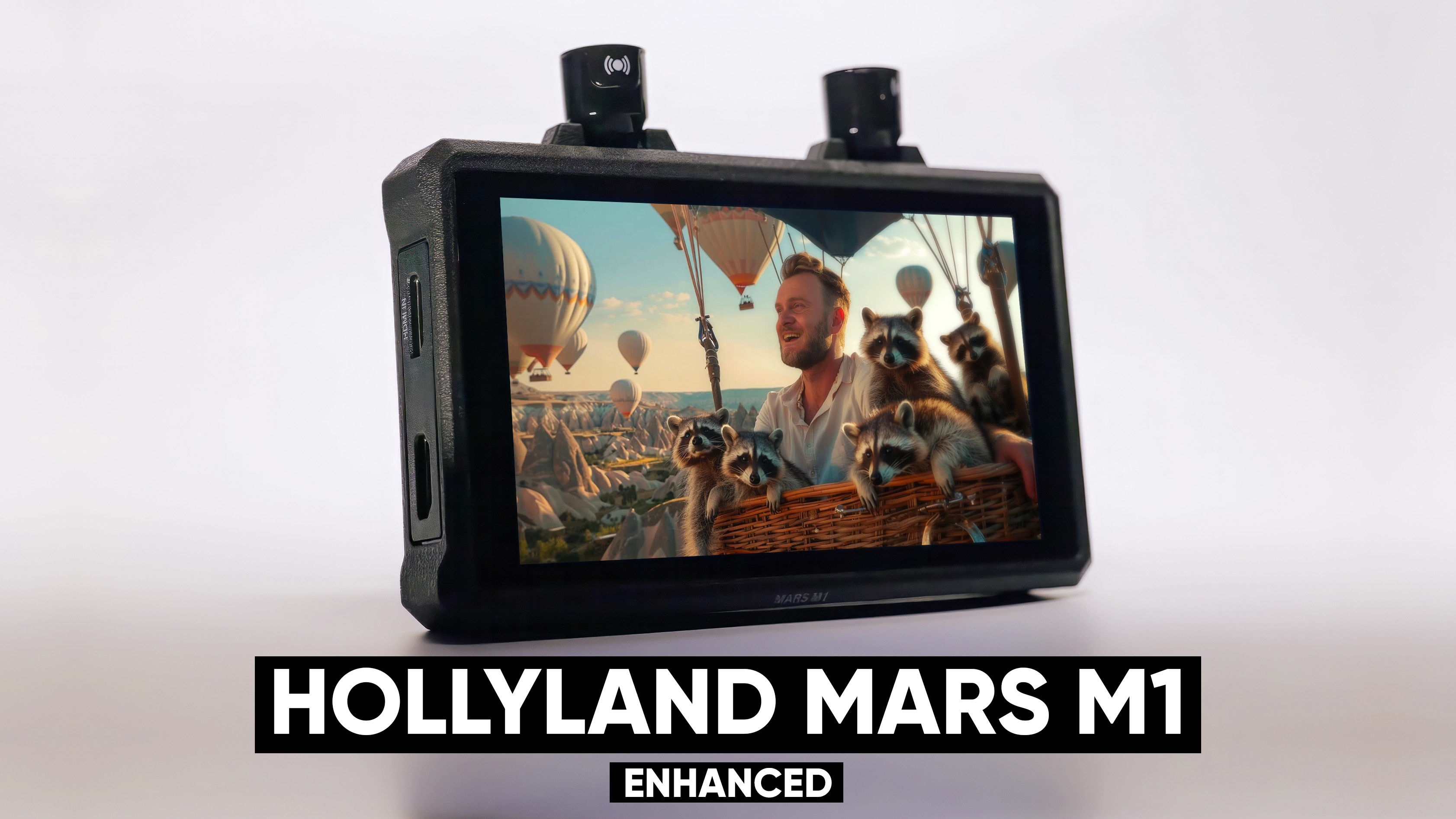 Обзор Hollyland Mars M1 Enhanced. Накамерный монитор, сендер и ресивер - 3 в 1. Тест задержки