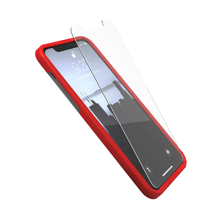 Защитное стекло для смартфона с рамкой для поклейки