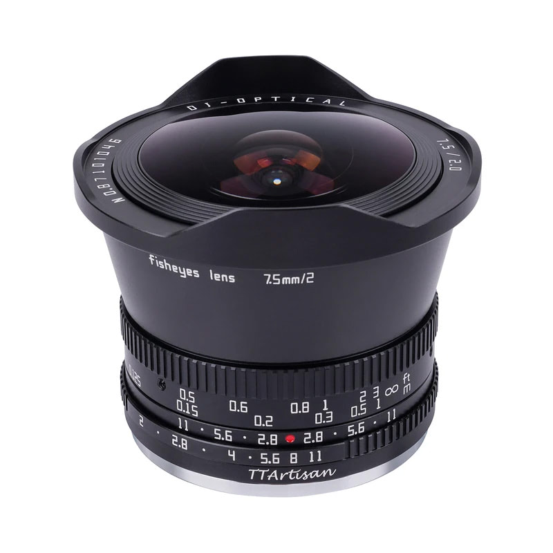 Обзор на объектив Fisheye TTartisan 7.5mm f/2