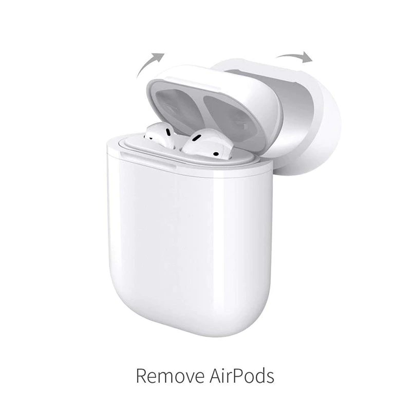 airpods кейс с беспроводной зарядкой